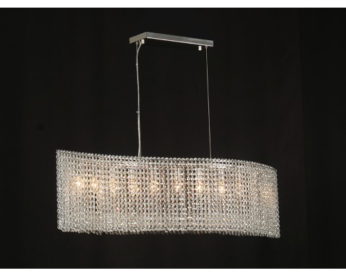 Люстра подвесная Newport 10911/S DIANA E14 11*40W никель