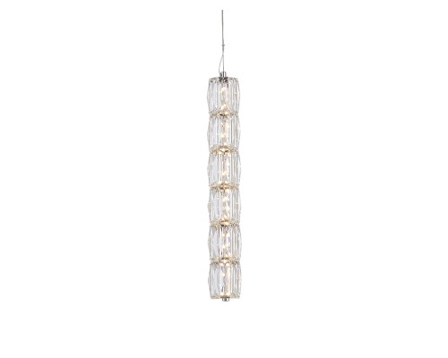 Подвесной светодиодный светильник Newport 8247/S CRYSTAL LED 16W хром