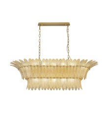 Люстра подвесная Newport 8819/S gold VICTORIA E14 19*40W золото