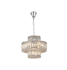 Люстра подвесная Newport 8458+3/C chrome VALENCIA Е14 15*40W хром