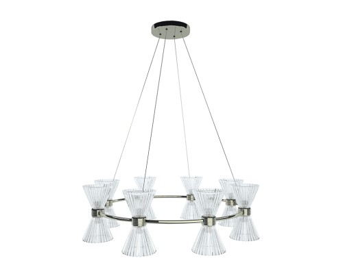 Люстра подвесная Newport 3618/S nickel CHRISTINA E14 16*40W никель