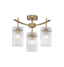 Люстра потолочная Newport 4574/PL FRANCESCA E14 4*40W французское золото