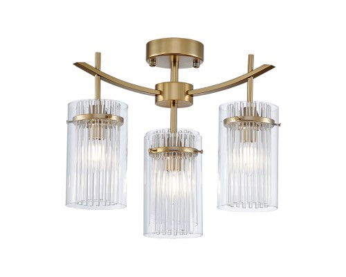 Люстра потолочная Newport 4574/PL FRANCESCA E14 4*40W французское золото