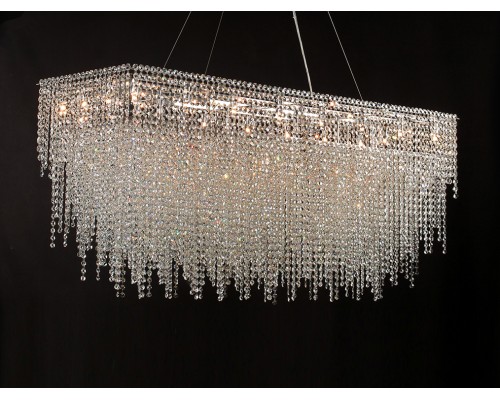 Люстра подвесная Newport 10932/C DIANA G9 28*40W никель