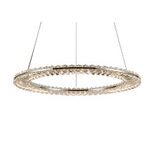 Люстра подвесная светодиодная Newport 8241/600 chrome CRYSTAL LED 45W хром