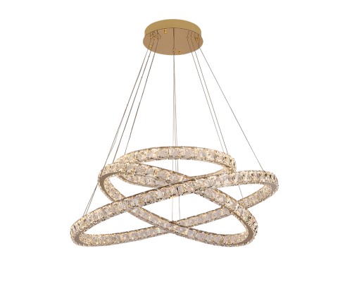 Люстра подвесная светодиодная Newport 8120/97 gold ISABEL LED 176W золото