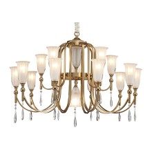 Люстра подвесная Newport 4810+6/C SOFIA E14 16*40W французское золото