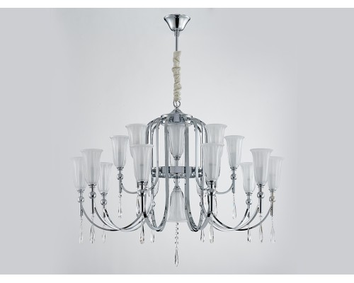 Люстра подвесная Newport 4810+6/C chrome SOFIA E14 16*40W хром