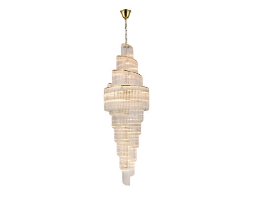 Люстра подвесная Newport 8954/C gold AMANDA Е14 54*40W золото