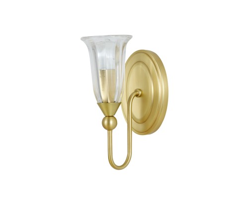 Бра Newport 3711/A brass MARGO E14 1*40W латунь