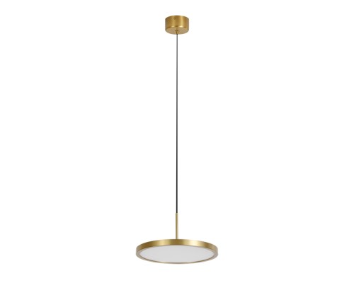 Подвесной светодиодный светильник Newport 3511/S brass SABINA LED 1*8W 3100K 125Lm латунь