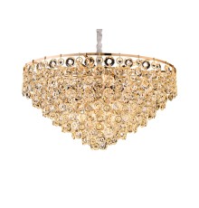 Люстра подвесная Newport 5265+16/C gold CONSTANCE E14 21*40W золото