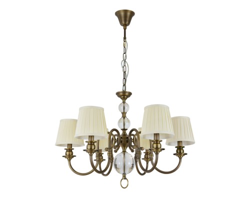 Люстра подвесная Newport 3106/C black brass без абажуров CALIFORNIA E14 6*40W черная латунь