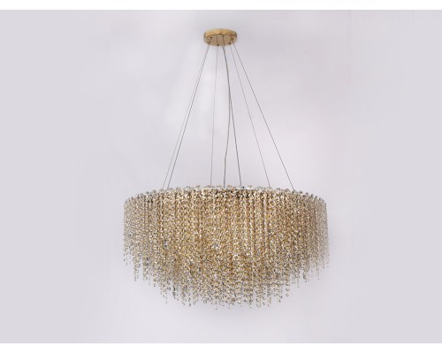 Люстра подвесная Newport 10933/C gold DIANA G9 33*40W золото шампань