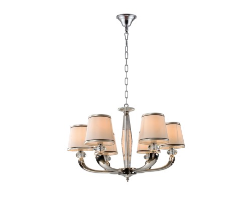 Люстра подвесная Newport 11606/C SINTIA Е14 6*40W никель