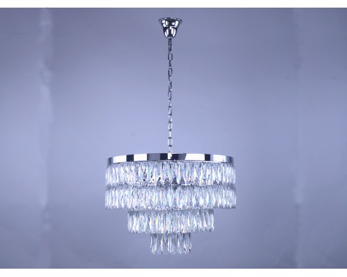 Люстра подвесная Newport 10125+5/C ELIZABETH Е14 10*40W хром