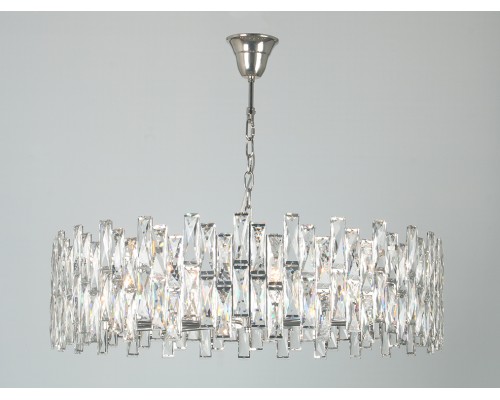 Люстра подвесная Newport 10123+9/C ELIZABETH Е14 12*40W хром