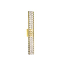 Бра лед Newport 8244N/A gold CRYSTAL LED 13W 1300Lm 3100-4000K золото