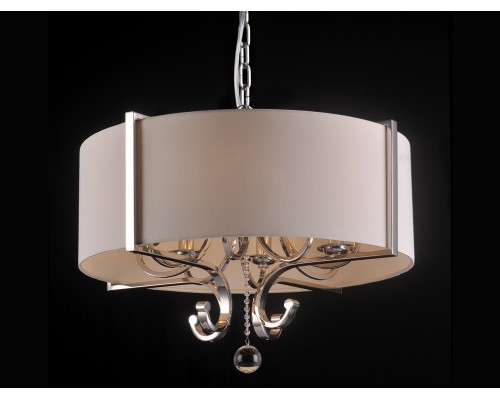 Люстра подвесная Newport 31308/S MISSOURI E14 8*40W никель