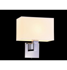 Бра Newport 14201/A white MELISSA Е27 1*40W хром