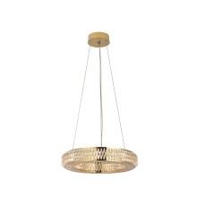 Люстра подвесная Newport 8560/40 C gold polished MELODY G4 18*5W золото шампань