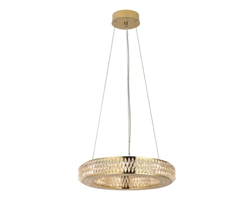 Люстра подвесная Newport 8560/40 C gold polished MELODY G4 18*5W золото шампань