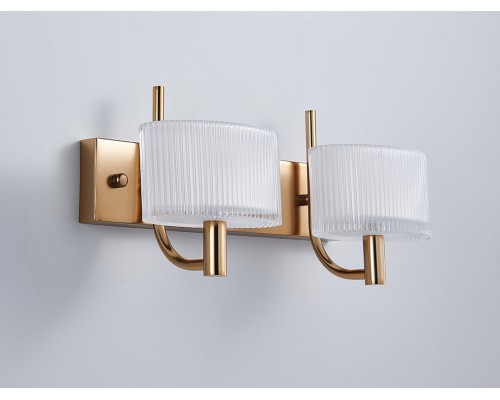 Бра Newport 4332/A gold JESSICA G9 2*40W французское золото