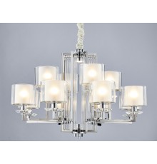 Люстра подвесная Newport 4408+4/C chrome ALEXANDRA E14 12*40W хром