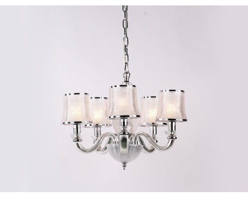 Люстра подвесная Newport 11505/C LUIZA E14 5*40W хром