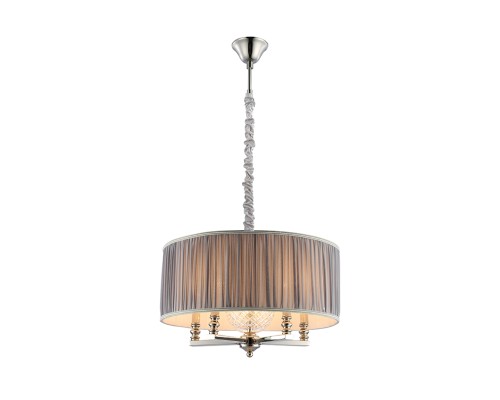 Люстра подвесная Newport 3125/S nickel без абажуров KIRA E14 5*40W никель