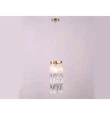 Подвесной светильник Newport 10121/S gold ELIZABETH Е27 1*40W золото шампань