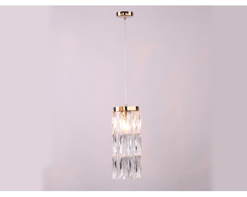 Подвесной светильник Newport 10121/S gold ELIZABETH Е27 1*40W золото шампань