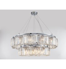 Люстра подвесная Newport 4358+12/S chrome VIOLETTA E14 20*40W хром