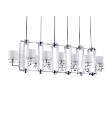 Люстра подвесная Newport 4408+6/S сhrome ALEXANDRA E14 14*40W хром