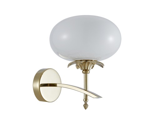 Бра Newport 4651/A gold DOMENICA E14 1*25W золото