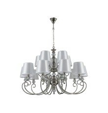 Люстра подвесная Newport 1210+5/C nickel MARTA E14 15*40W никель