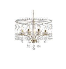 Люстра подвесная Newport 8608/C gold PRINCESS Е14 8*40W золото