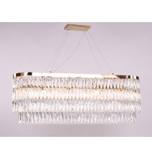 Люстра подвесная Newport 10128+8/S gold ELIZABETH G9 16*40W золото шампань
