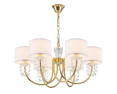 Люстра подвесная Newport 4366/C new gold OLIVIA E14 6*40W золото