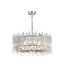 Люстра подвесная Newport 8510/C nickel ALESSIA Е14 10*40W никель