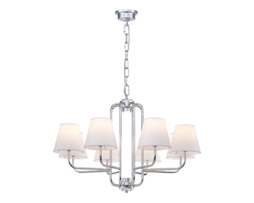 Люстра подвесная Newport 4648/С chrome OLGA E14 8*40W хром