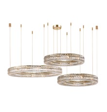 Потолочная чашка Newport 8550 D15 3 горизон.кольца gold ELIZABETH 2 золото