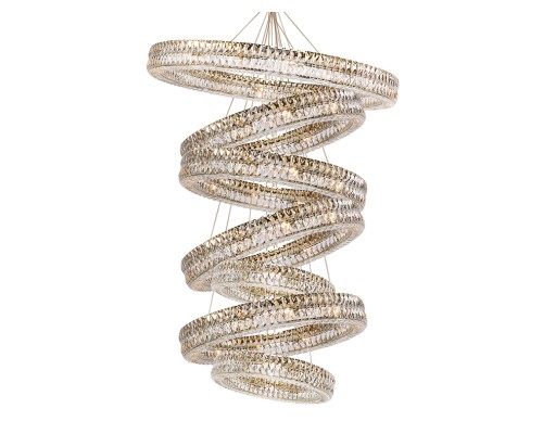 Потолочная чашка Newport 8550 D30 7 вертик.колец gold ELIZABETH 2 золото