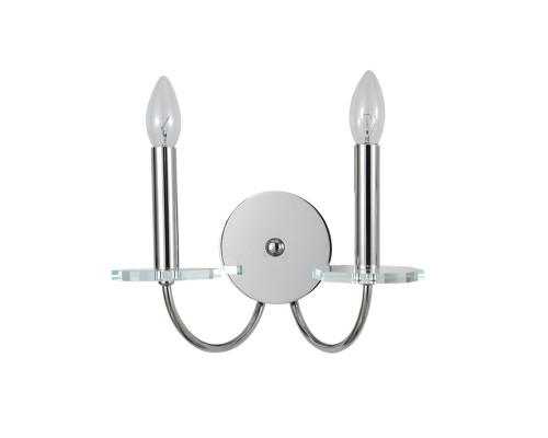 Бра Newport 3872/A nickel VANESSA E14 2*40W никель