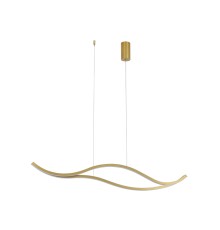 Люстра подвесная светодиодная Newport 15205/S brass LOREN LED 24W 3100K 3100Lm латунь