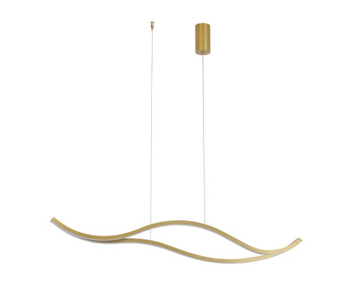 Люстра подвесная светодиодная Newport 15205N/S brass LOREN LED 24W 3100Lm 3100-4000К латунь