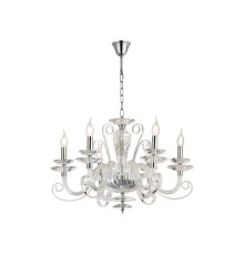 Люстра подвесная Newport 8576/C chrome ANNABELLE Е14 6*40W хром