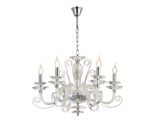 Люстра подвесная Newport 8576/C chrome ANNABELLE Е14 6*40W хром
