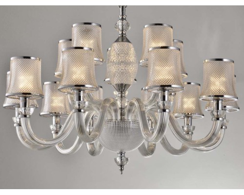 Люстра подвесная Newport 11510+5/C LUIZA E14 15*40W хром