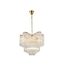 Люстра подвесная Newport 8911/C gold AMANDA E14 11*40W золото